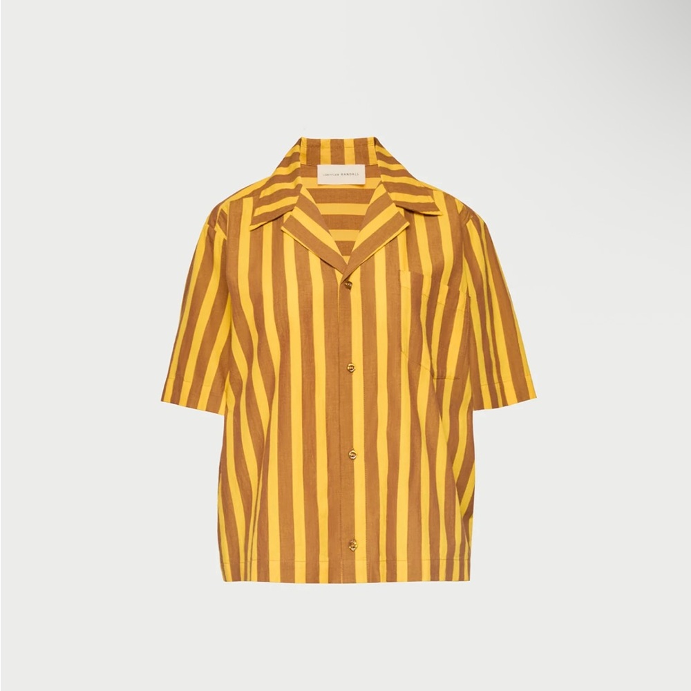 Loeffler Randall Tina Camp Shirt - Picture 2 of 6